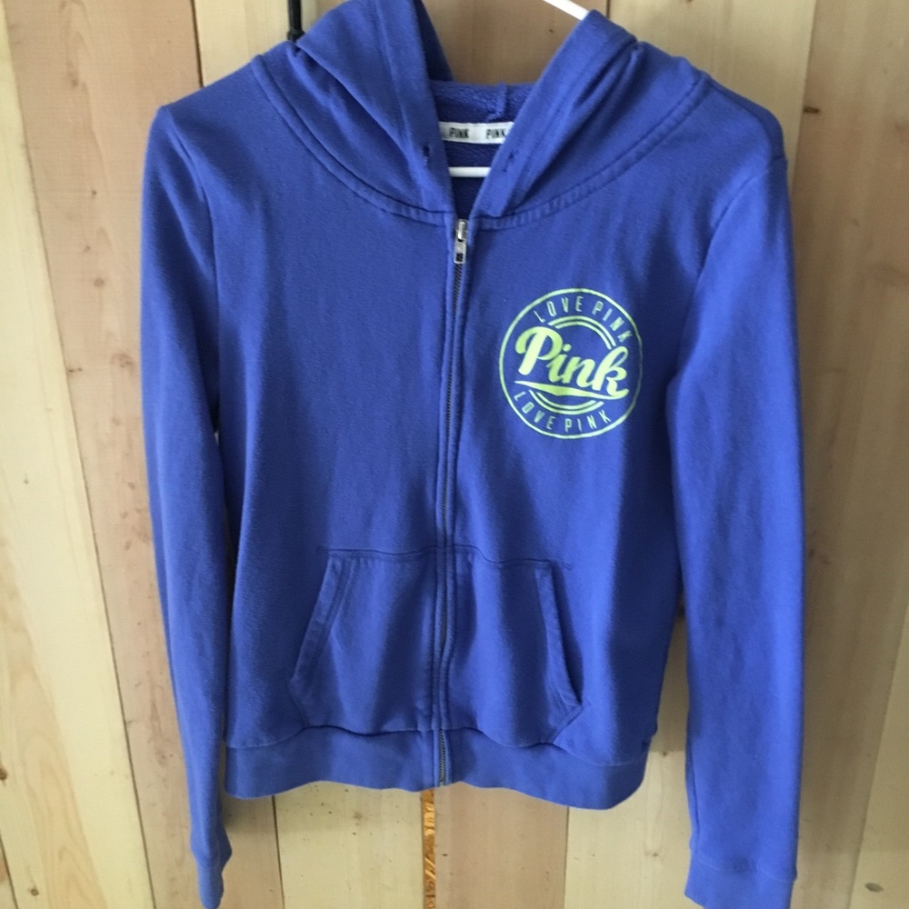 Pink zip up